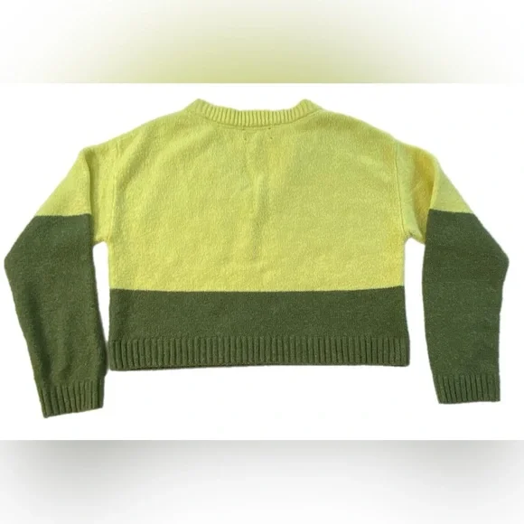 BP Wildfang Colorblock cropped sweater XS - Picture 8 of 11